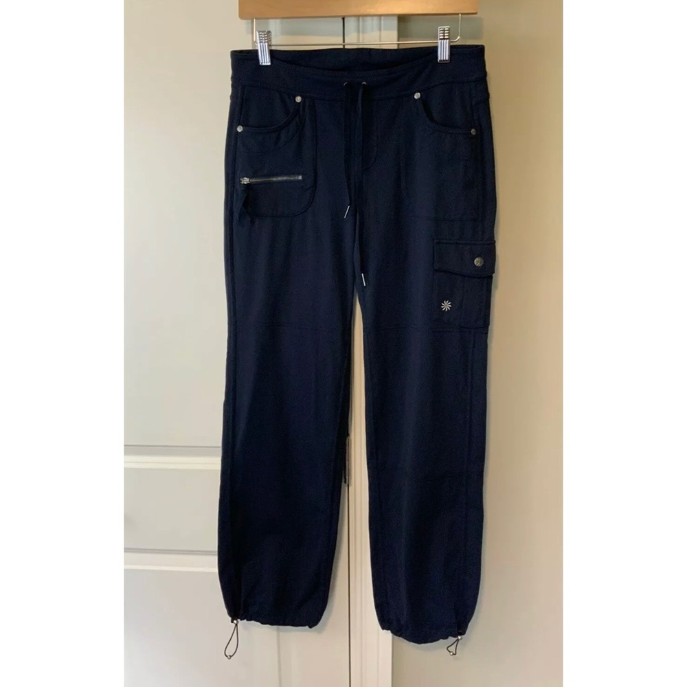 SOLD ATHLETA Bettona Boyfriend Pant Black Hiking - Picture 2 of 5